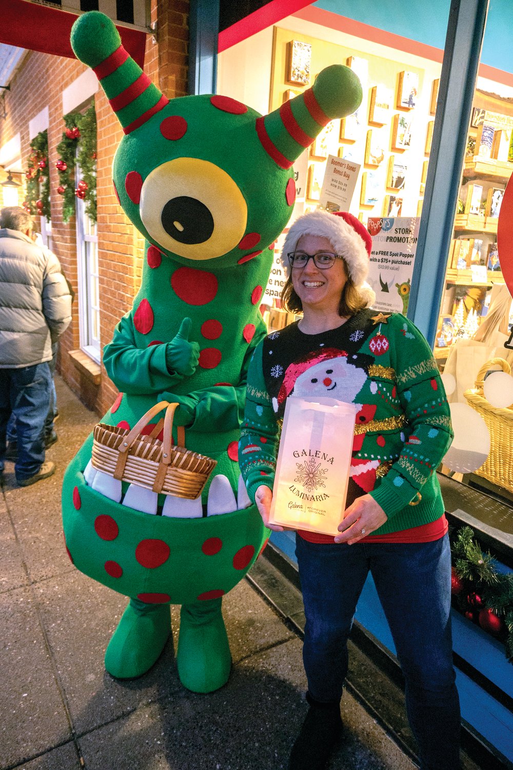 Luminaria and living windows light up the night Galena Gazette